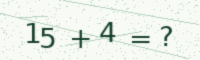 Maths question CAPTCHA